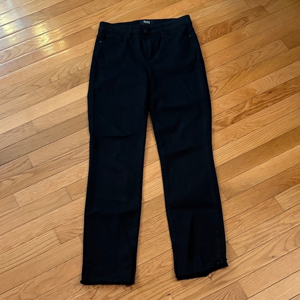 PAIGE Midnight Straight-Leg Pants